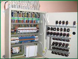 cottage boiler-room automatics and control cabinet 