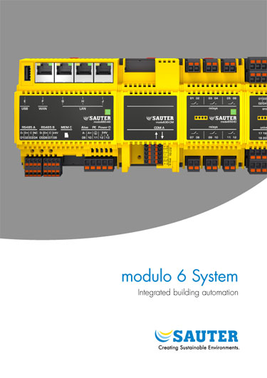 SAUTER:  modulo 6 System 