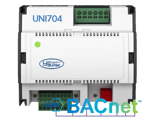 модульный контроллер UNI704 на основе ядра ecos504 SAUTER